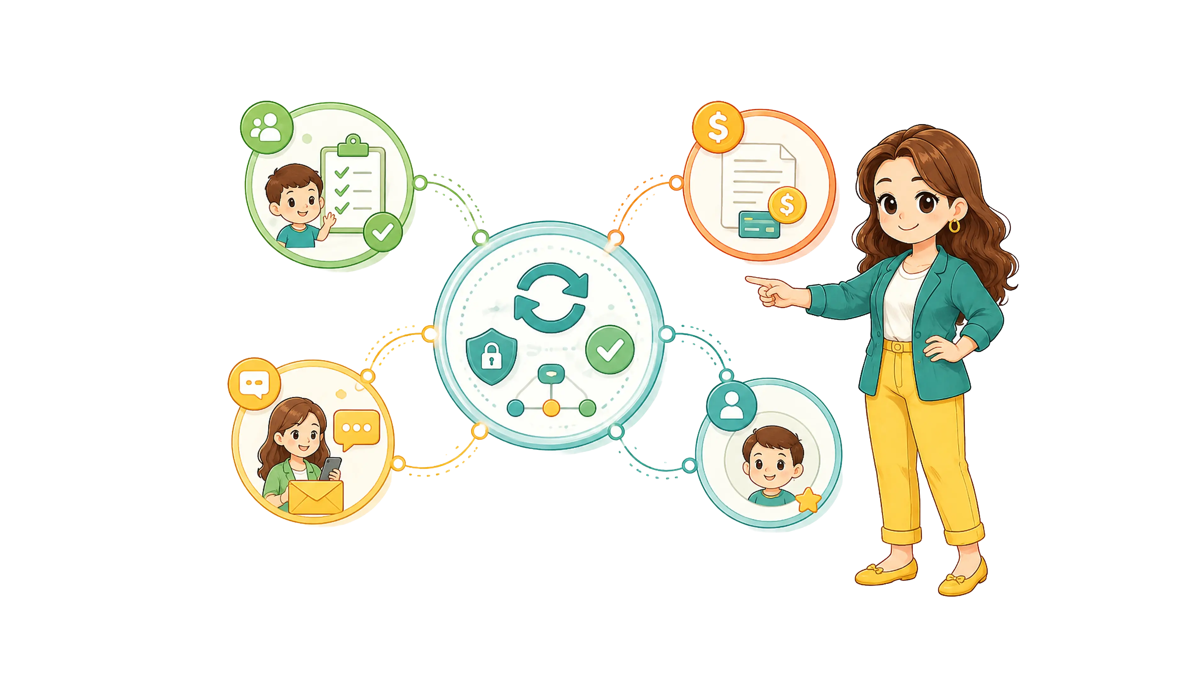 Unify childcare apps and systems through ChildEra as a central hub